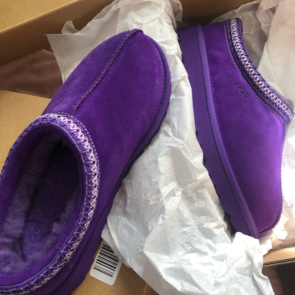 Purple Ugg Tasman size 7 Brand New